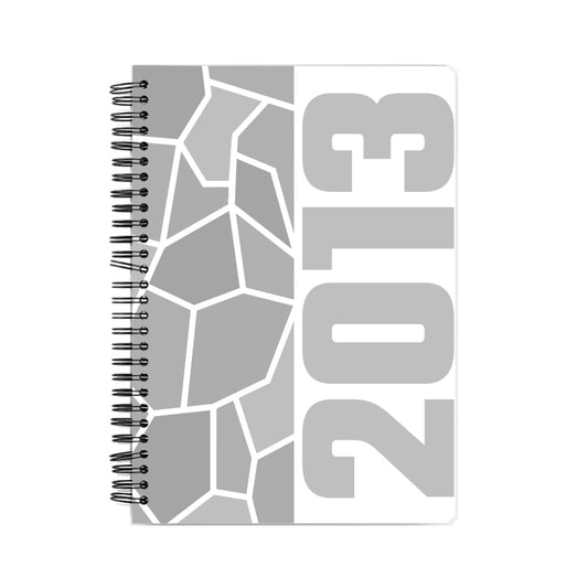 2013 Year Notebook (White, A5 Size, 100 Pages, Ruled)