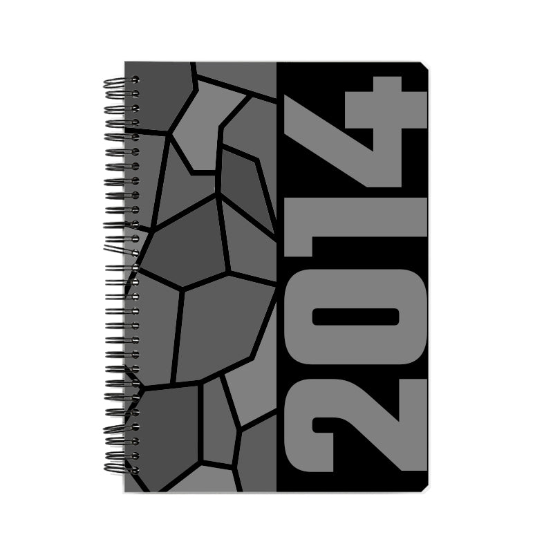 2014 Year Notebook (Black, A5 Size, 100 Pages, Ruled)