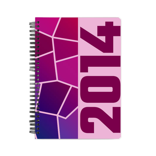 2014 Year Notebook (Light Pink, A5 Size, 100 Pages, Ruled)