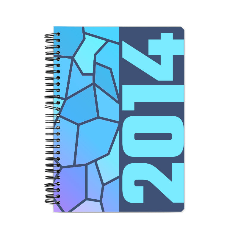 2014 Year Notebook (Navy Blue, A5 Size, 100 Pages, Ruled)