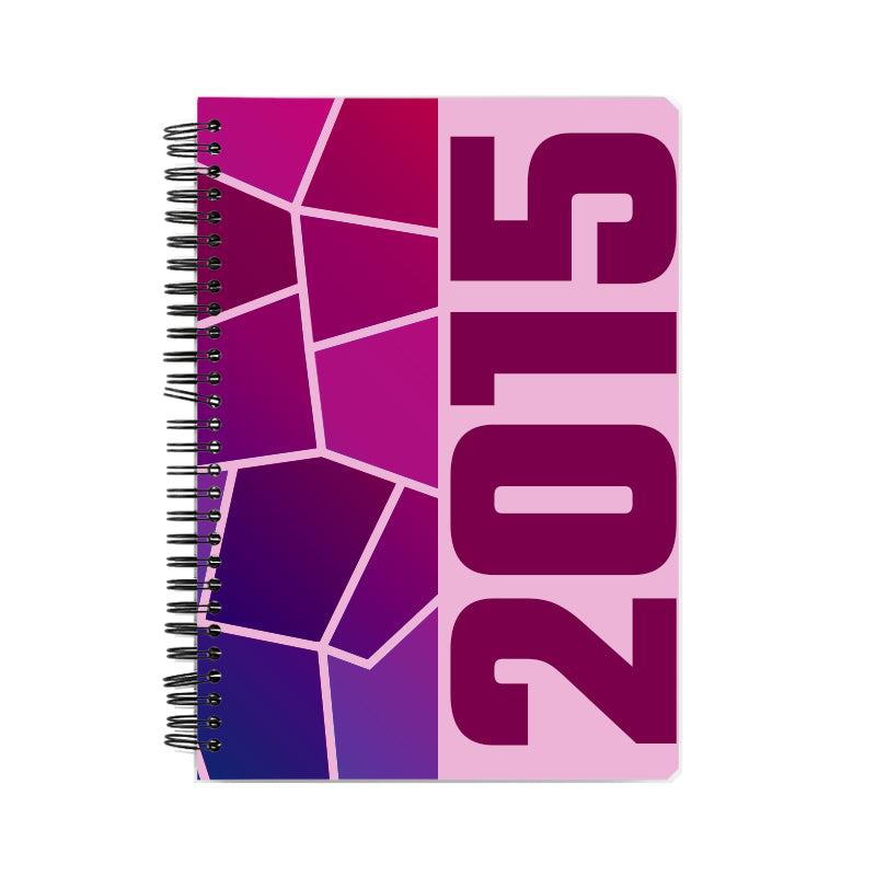 2015 Year Notebook (Light Pink, A5 Size, 100 Pages, Ruled)