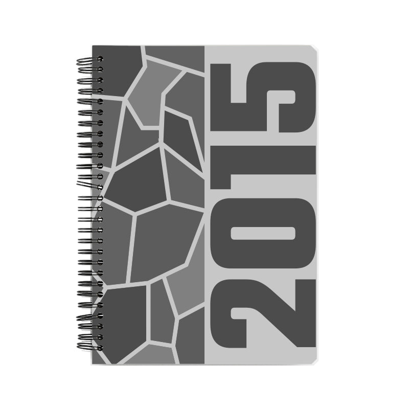 2015 Year Notebook (Melange Grey, A5 Size, 100 Pages, Ruled)