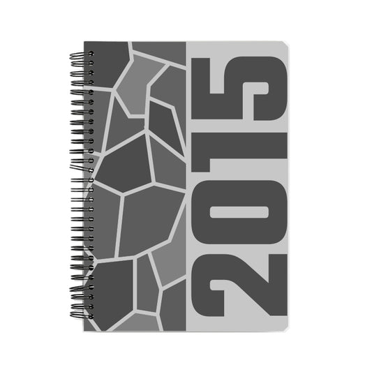 2015 Year Notebook (Melange Grey, A5 Size, 100 Pages, Ruled)