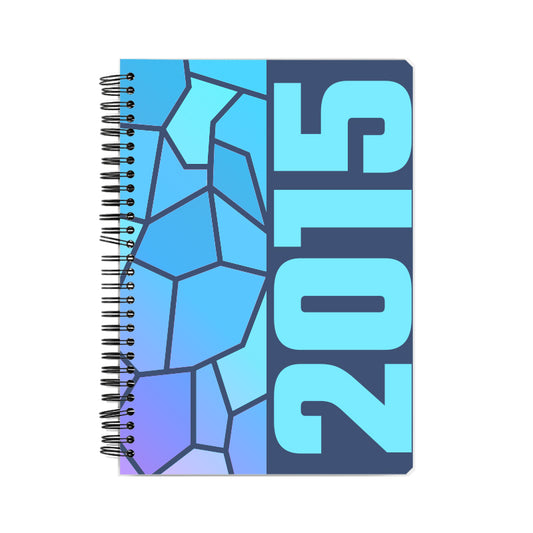 2015 Year Notebook (Navy Blue, A5 Size, 100 Pages, Ruled)