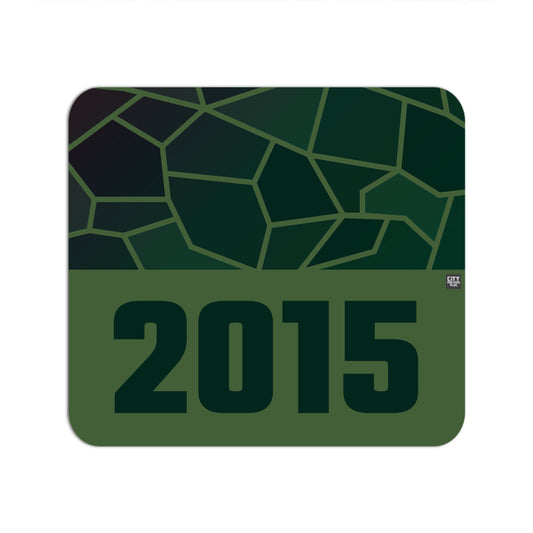 2015 Year Mousepad (Olive Green)