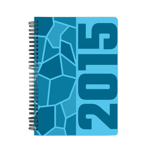 2015 Year Notebook (Sky Blue, A5 Size, 100 Pages, Ruled)