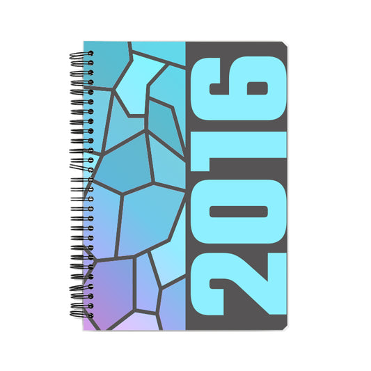 2016 Year Notebook (Charcoal Grey, A5 Size, 100 Pages, Ruled)