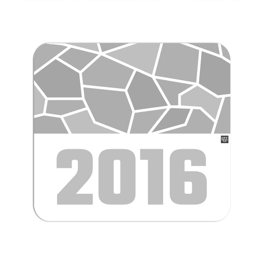 2016 Year Mousepad (White)