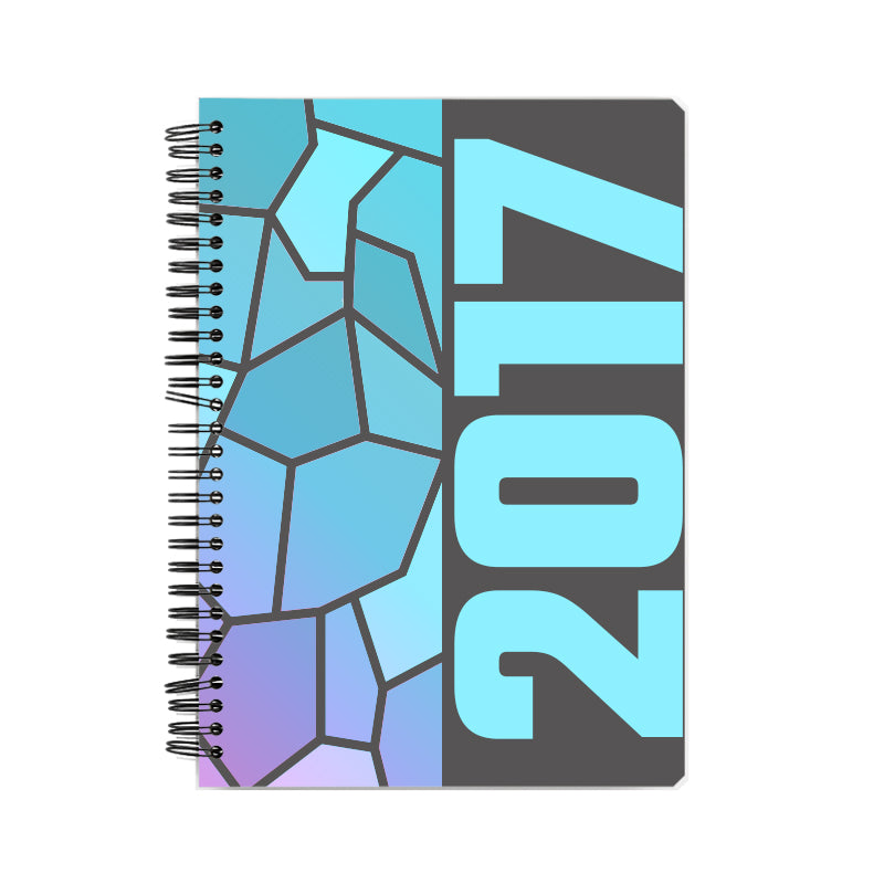 2017 Year Notebook (Charcoal Grey, A5 Size, 100 Pages, Ruled)