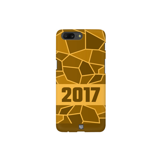 2017 Year Apple iPhone 14 Pro Max Glass Mobile Cover Cases (Golden Yellow)