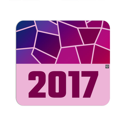 2017 Year Mousepad (Light Pink)