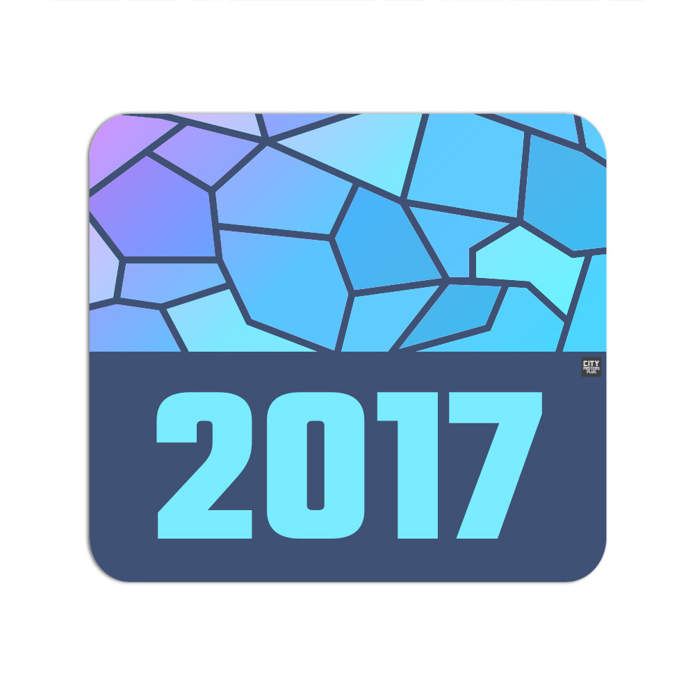 2017 Year Mousepad (Navy Blue)