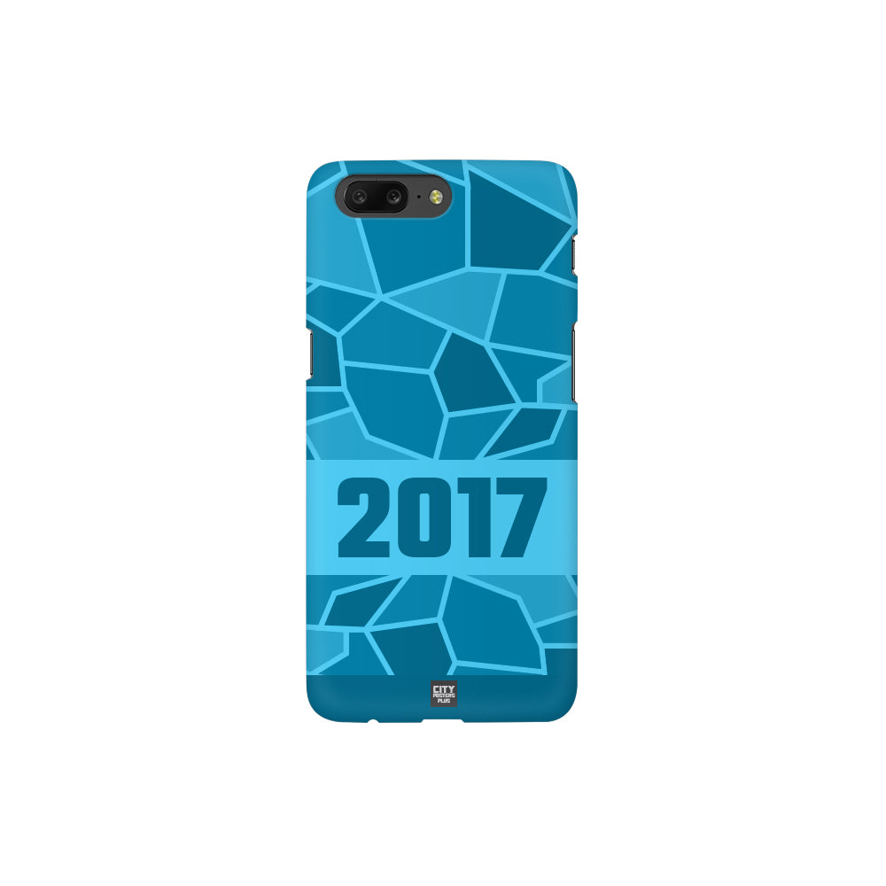 2017 Year Apple iPhone 14 Pro Max Glass Mobile Cover Cases (Sky Blue)