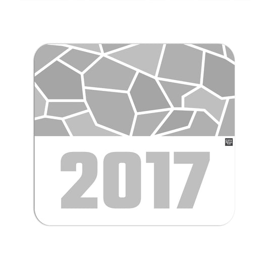 2017 Year Mousepad (White)