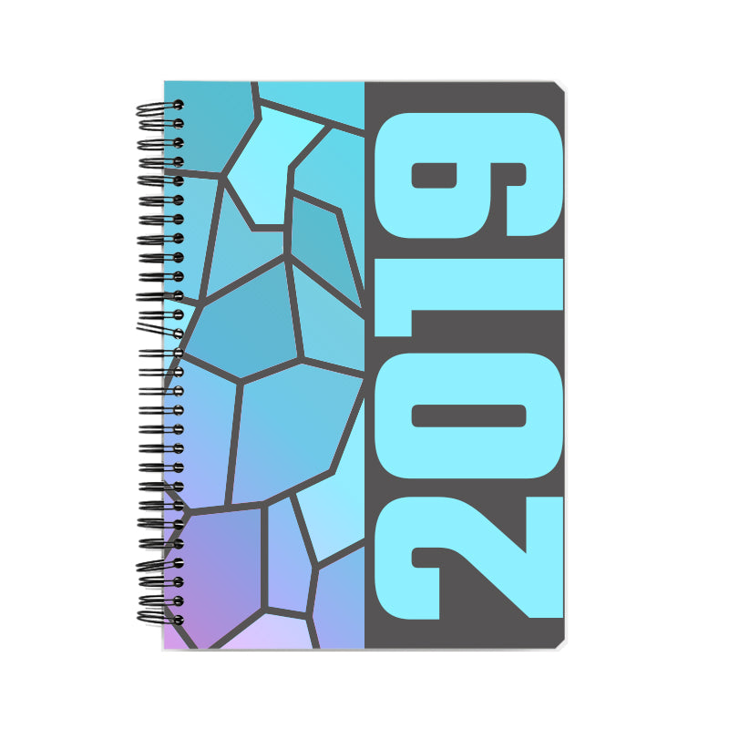 2019 Year Notebook (Charcoal Grey, A5 Size, 100 Pages, Ruled)