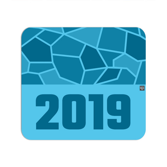 2019 Year Mousepad (Sky Blue)