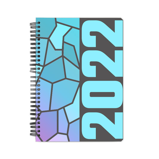 2022 Year Notebook (Charcoal Grey, A5 Size, 100 Pages, Ruled)