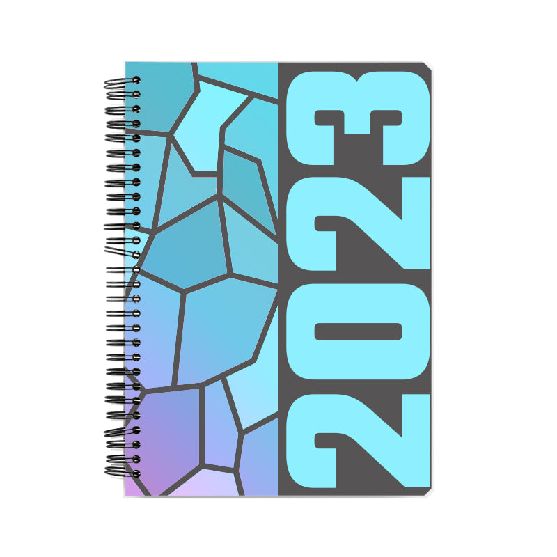 2023 Year Notebook (Charcoal Grey, A5 Size, 100 Pages, Ruled)