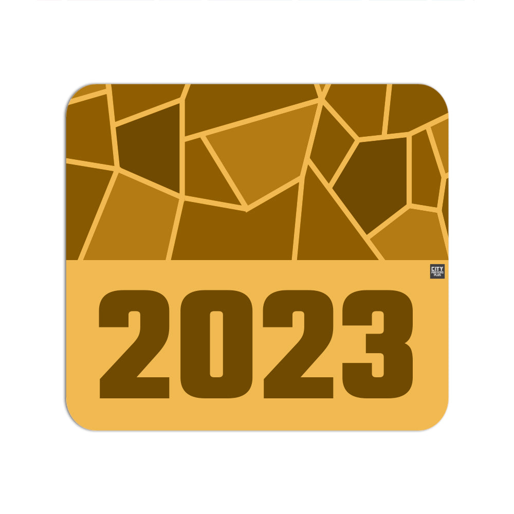 2023 Year Mousepad (Golden Yellow)