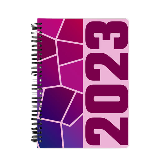 2023 Year Notebook (Light Pink, A5 Size, 100 Pages, Ruled)