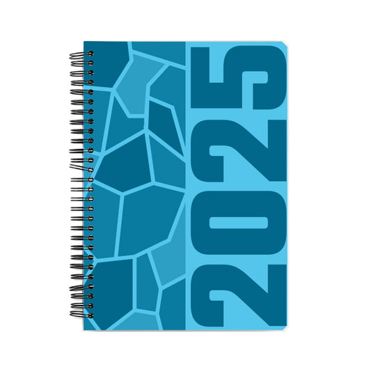 2025 Year Notebook (Sky Blue, A5 Size, 100 Pages, Ruled)