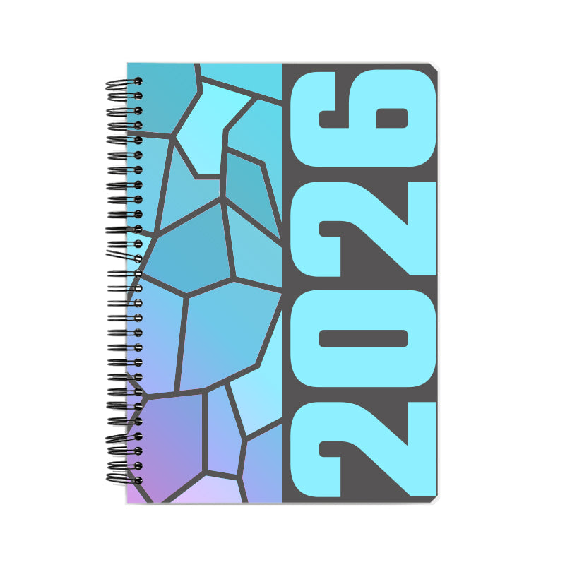 2026 Year Notebook (Charcoal Grey, A5 Size, 100 Pages, Ruled)