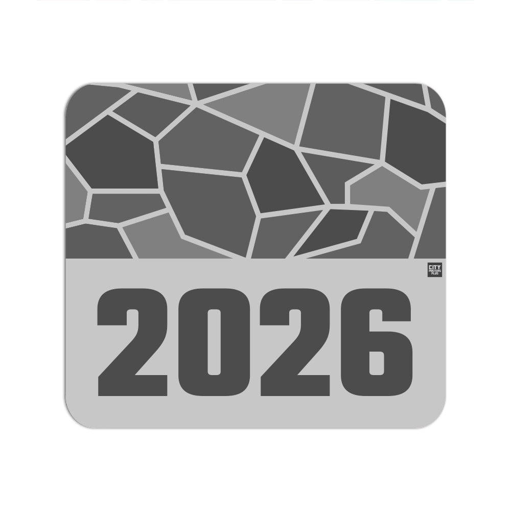 2026 Year Mousepad (Melange Grey)