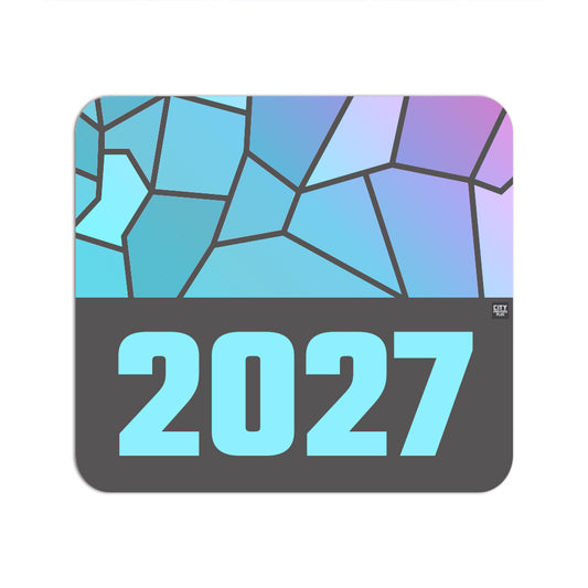 2027 Year Mousepad (Charcoal Grey)