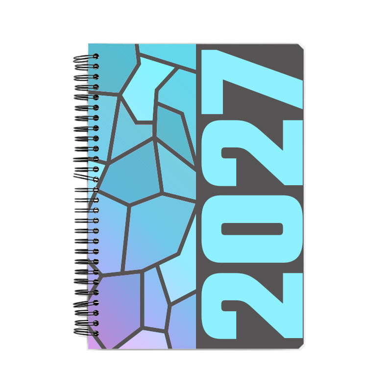 2027 Year Notebook (Charcoal Grey, A5 Size, 100 Pages, Ruled)