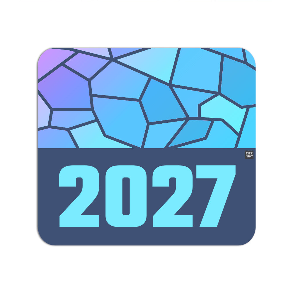 2027 Year Mousepad (Navy Blue)