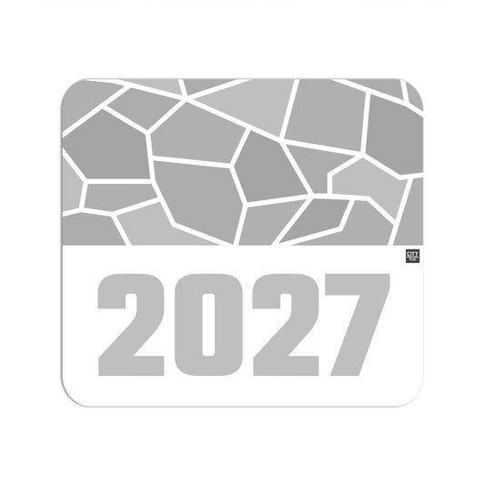 2027 Year Mousepad (White)