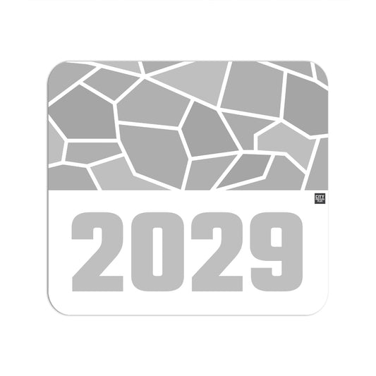 2029 Year Mousepad (White)