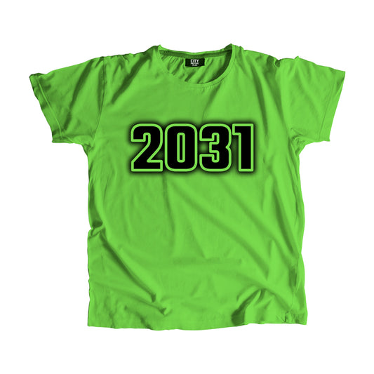 2031 Vintage Heritage Year Men Unisex T-Shirt (Liril Green)