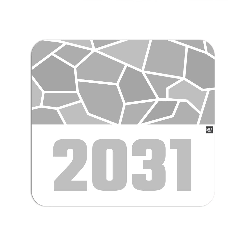 2031 Year Mousepad (White)