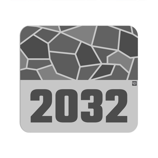 2032 Year Mousepad (Melange Grey)