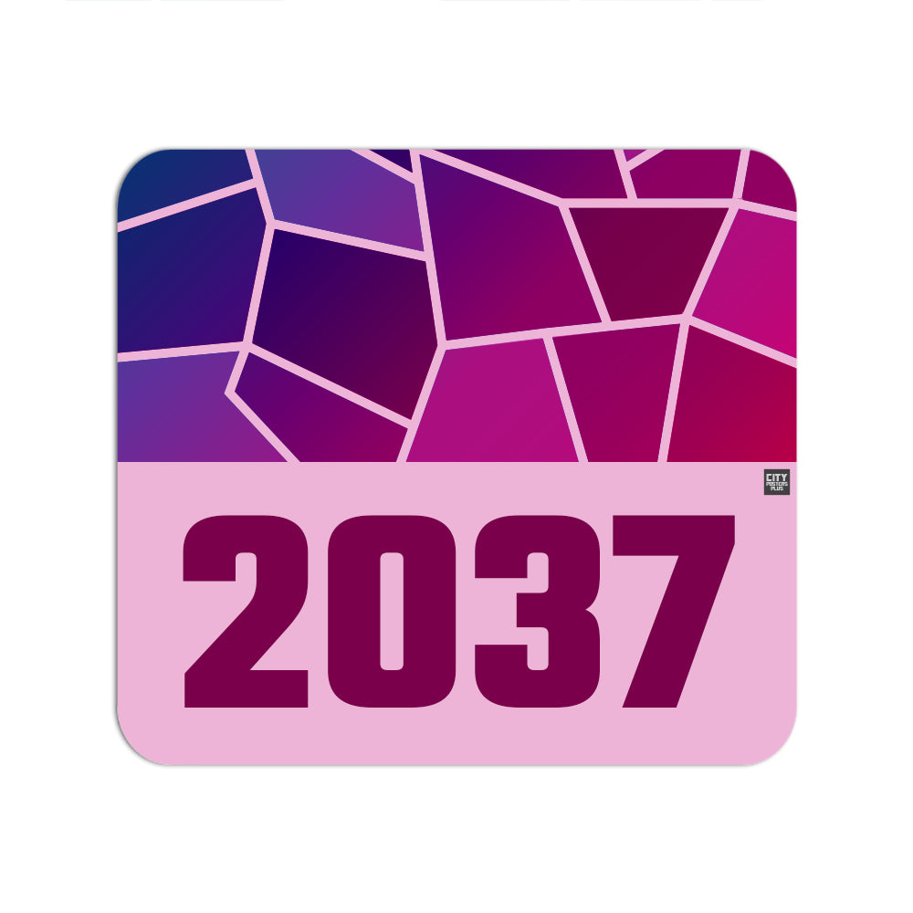 2037 Year Mousepad (Light Pink)