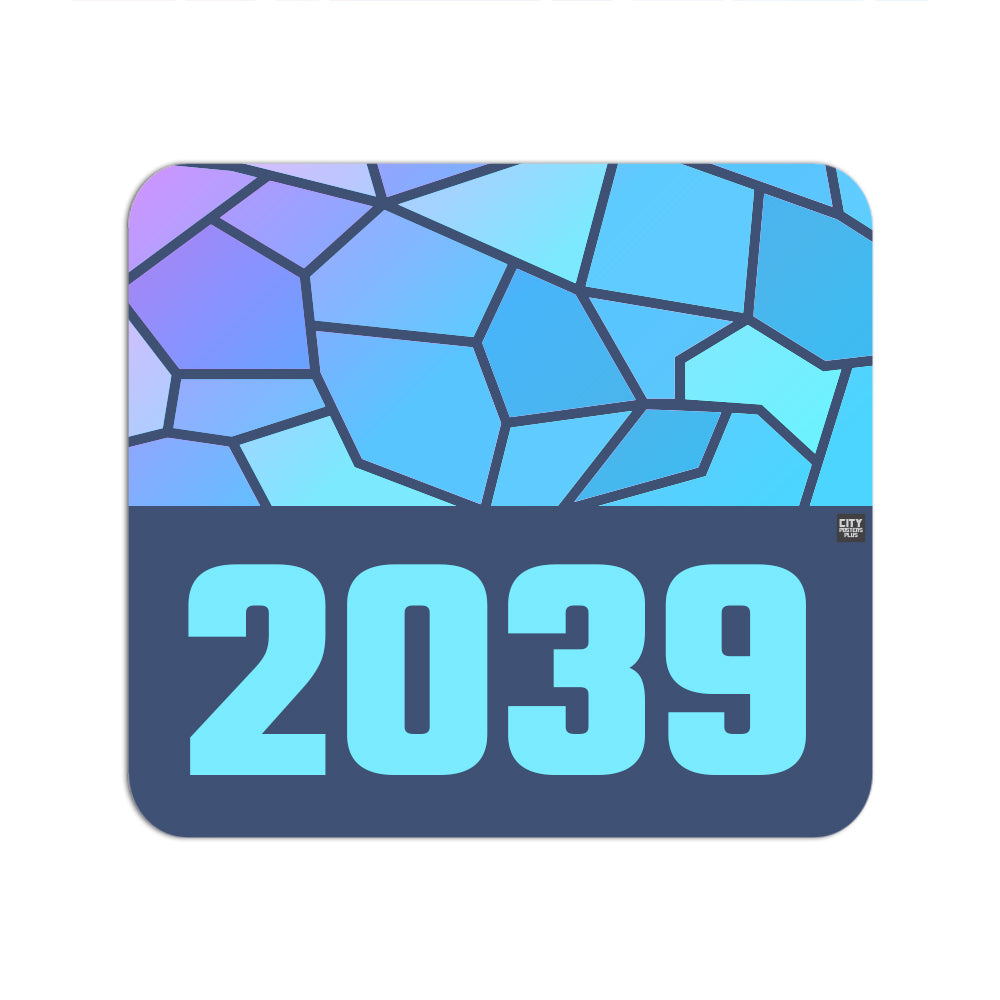 2039 Year Mousepad (Navy Blue)