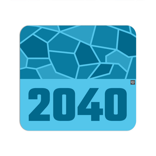 2040 Year Mousepad (Sky Blue)