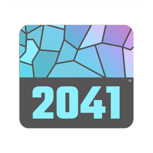 2041 Year Mousepad (Charcoal Grey)