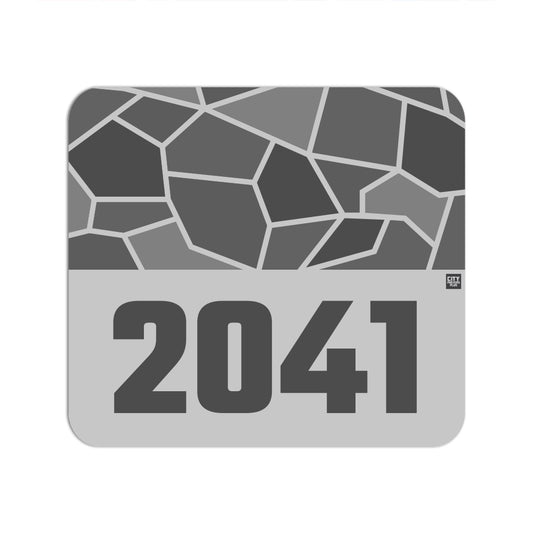 2041 Year Mousepad (Melange Grey)