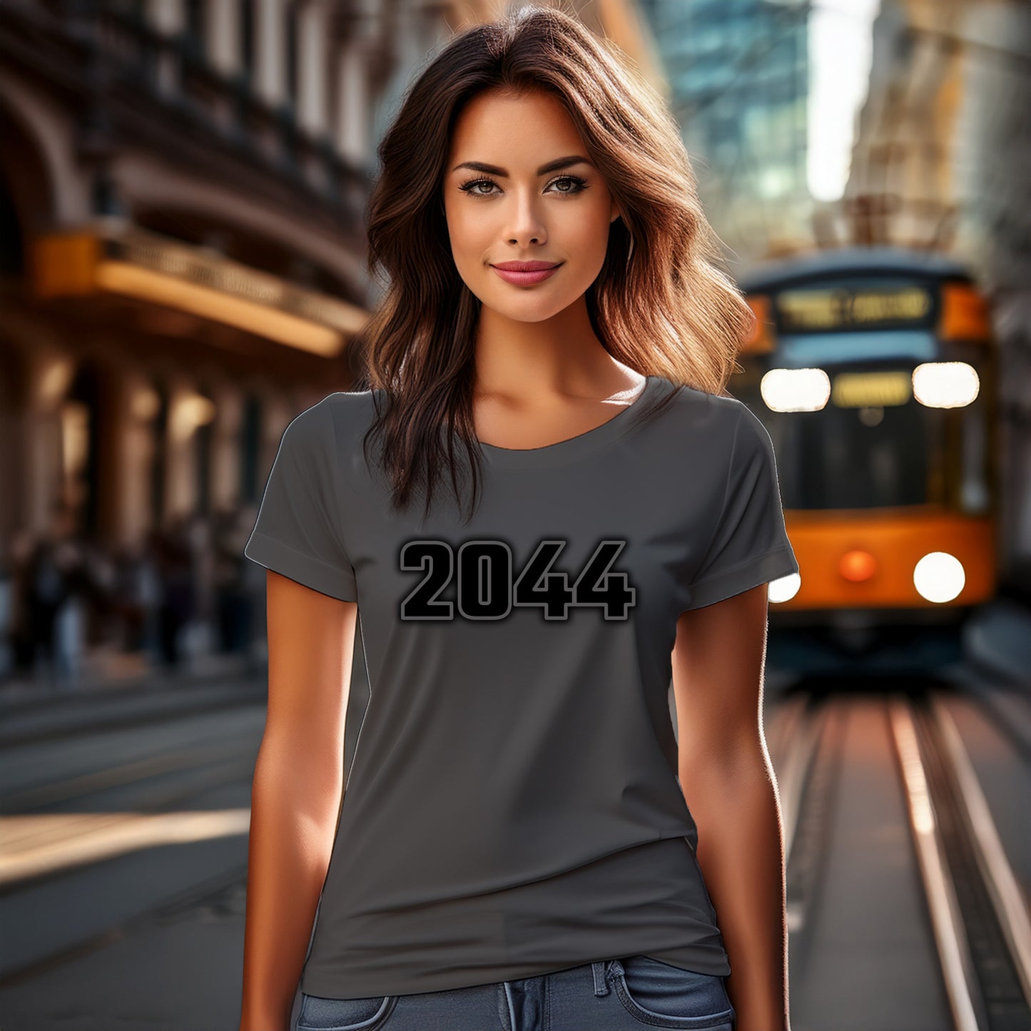 2044 Vintage Birth Year Women T-Shirt | City Posters Plus