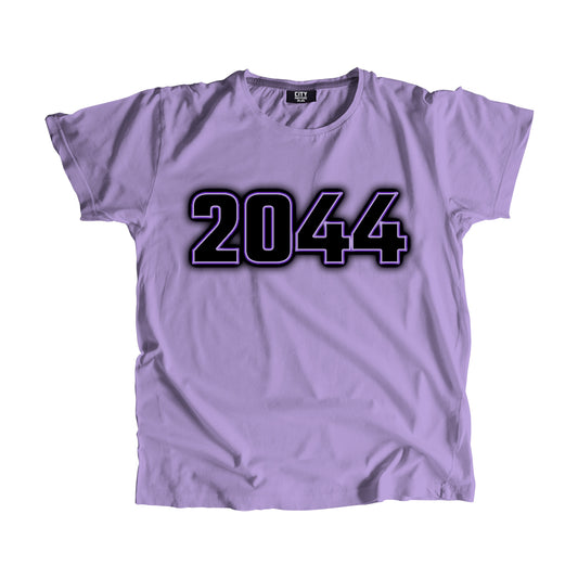 2044 Vintage Heritage Year Men Unisex T-Shirt (Iris Lavender)