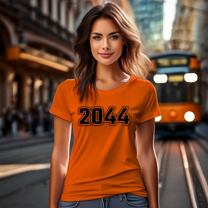 2044 Women T-Shirt | Vintage Birth Year Shirt | City Posters Plus