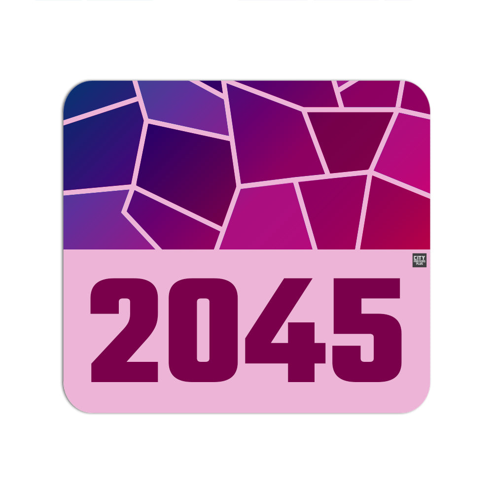 2045 Year Mousepad (Light Pink)