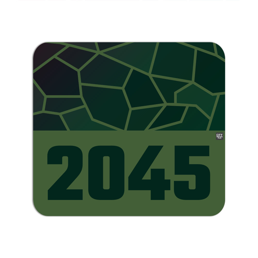 2045 Year Mousepad (Olive Green)