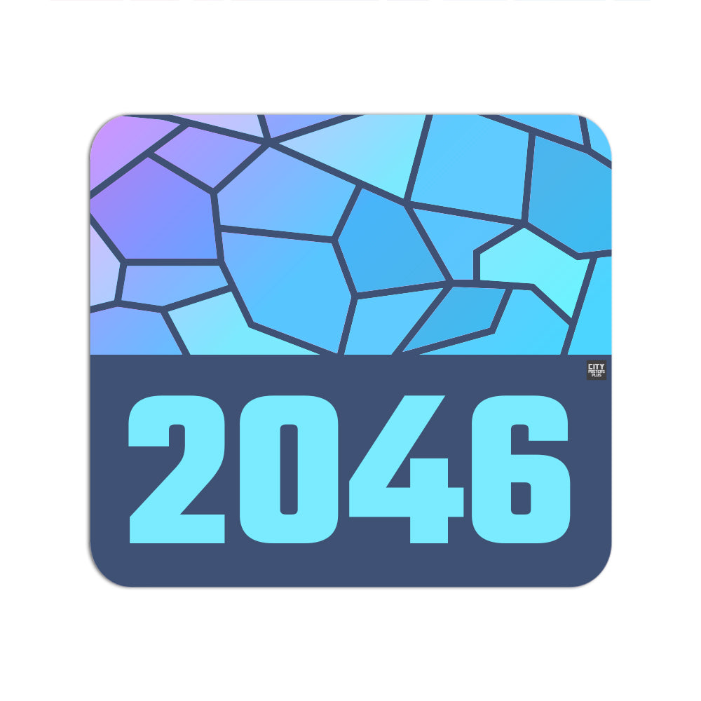 2046 Year Mousepad (Navy Blue)