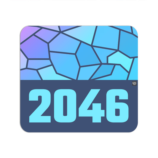 2046 Year Mousepad (Navy Blue)
