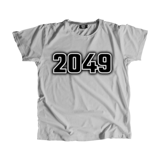 2049 Vintage Heritage Year Men Unisex T-Shirt (Melange Grey)