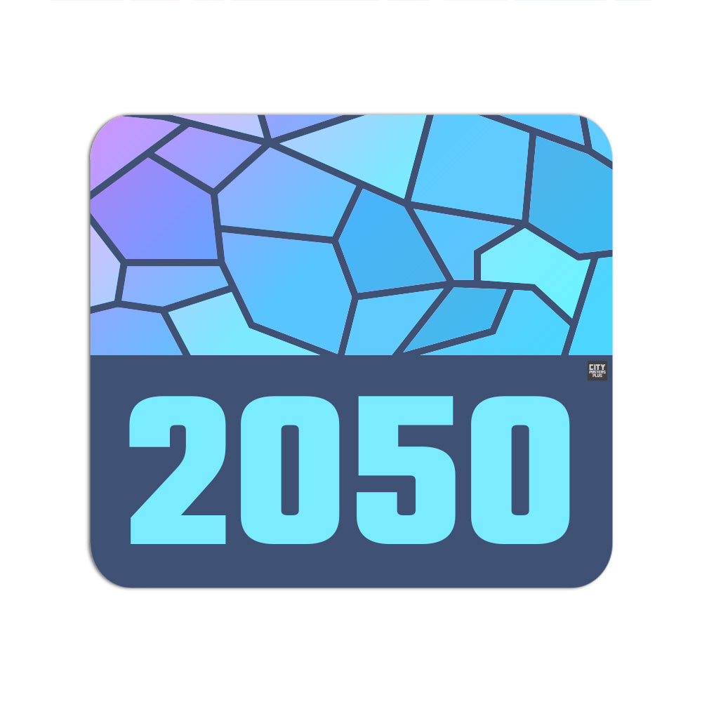 2050 Year Mousepad (Navy Blue)