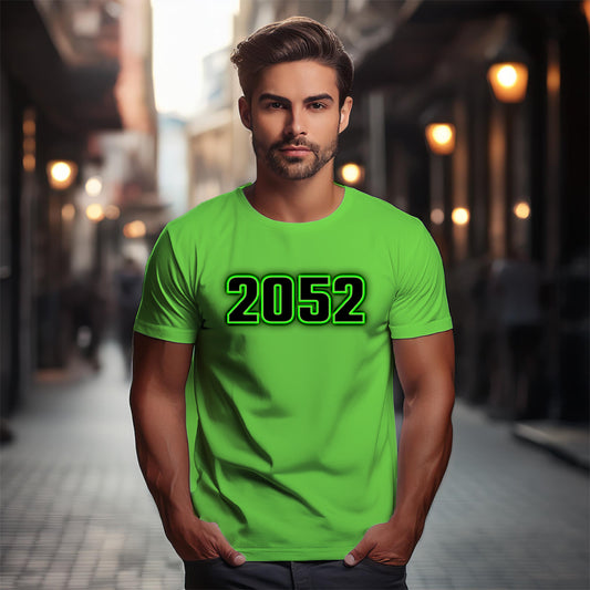 2052 Year Unisex T-Shirt (Liril Green)